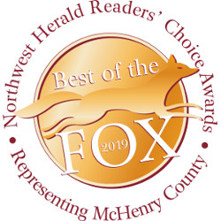 Northwest Herald Reader's Choice Awards. Best of the FOX 2019. Representing McHenry County
